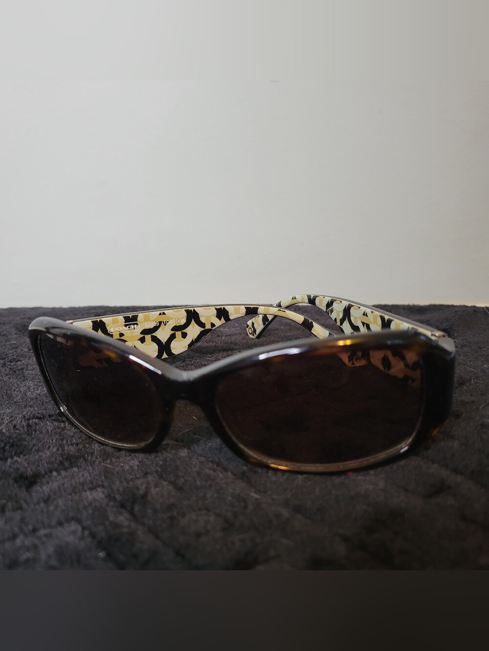 Tortoiseshell Sunglasses With Amber Gradient S2009